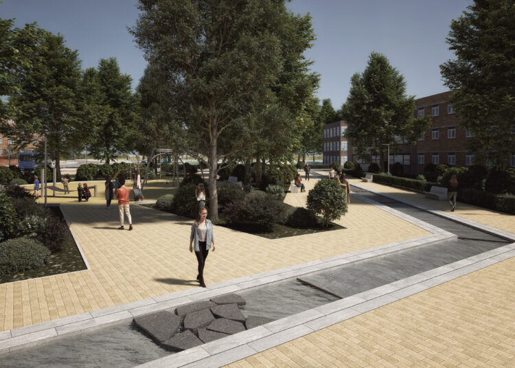 La transformación de Cardenal González de Mendoza contará con un centenar de nuevos árboles y una gran infraestructura verde urbana
