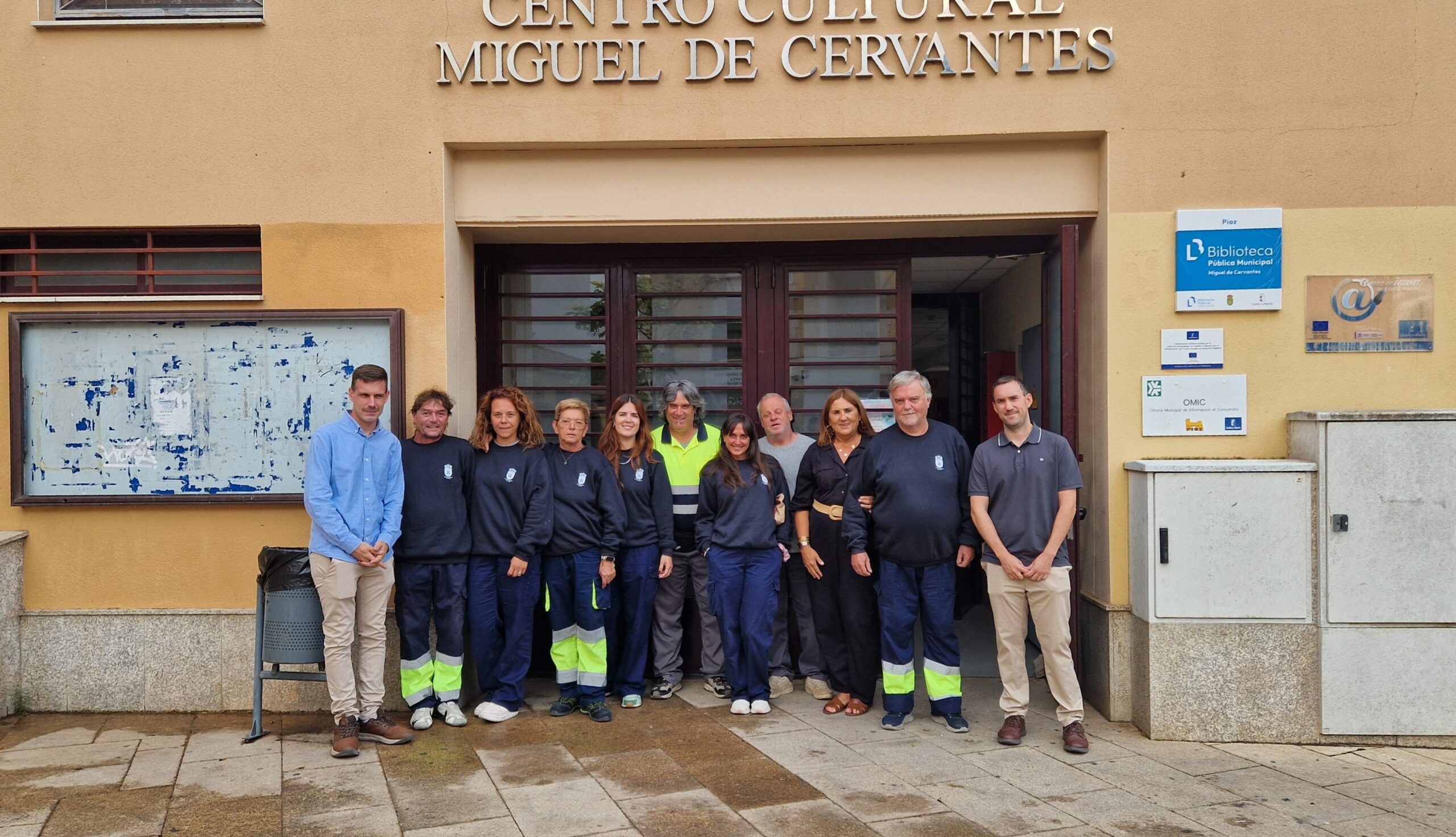 Visita de la delegada provincial Susana Blas al Taller+ de Pioz