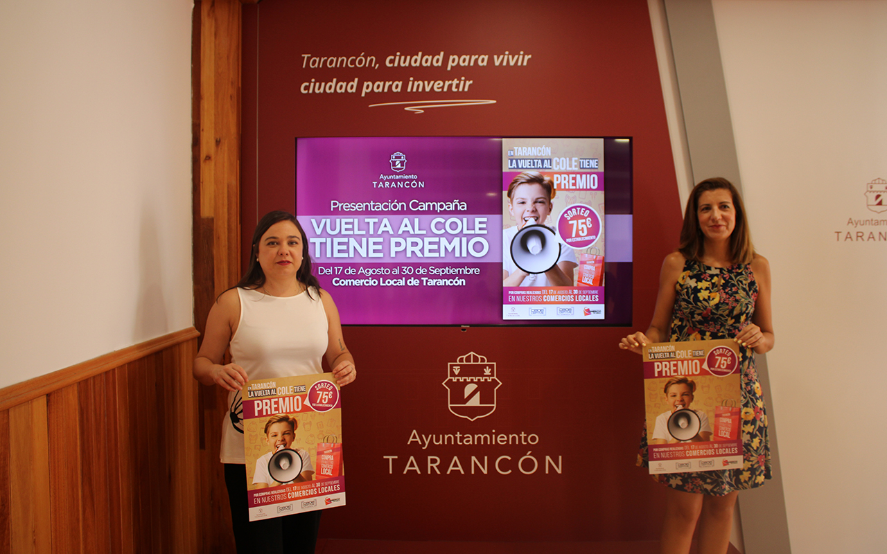 Tarancón amplía su campaña de la Vuelta al Cole con 25 establecimientos y más premios Tarancón amplía su campaña de la Vuelta al Cole con 25 establecimientos y más premios