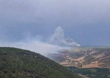 Los vecinos de El Recuenco y El Pozuelo recuperan la normalidad tras bajar a Nivel 1 el incendio del Alto Tajo