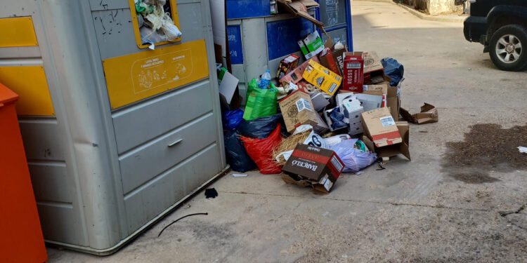 Valdemoro-Sierra estalla contra la Diputación por el abandono en la recogida de residuos: «No es la España vaciada, es la España abandonada»