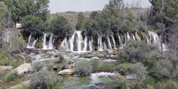 Un lugar de Verano. La Cascada del Molino de Peralejos de las Truchas