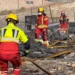 Los bomberos extinguen el fuego de Los Palancares en Cuenca y mantienen un retén preventivo