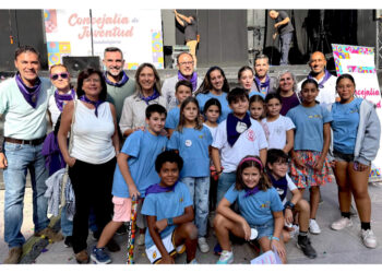 El Consejo de la Infancia y Adolescencia y los niños de la Peña El Caracol protagonizan el pregón y chupinazo infantil