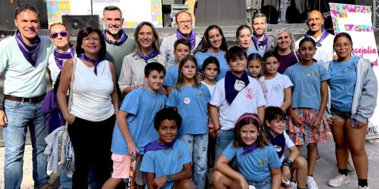 El Consejo de la Infancia y Adolescencia y los niños de la Peña El Caracol protagonizan el pregón y chupinazo infantil