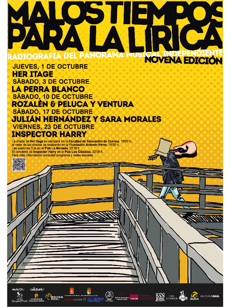 Rozalén, Julián Hernández y el talento local encabezan el ciclo musical Malos tiempos para la lírica 1 Rozalén, Julián Hernández y el talento local encabezan el ciclo musical Malos tiempos para la lírica