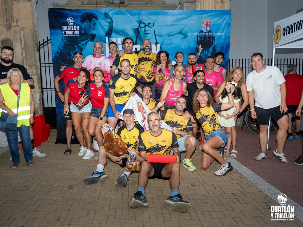 Almodóvar del Pinar corona a los campeones provinciales de duatlón en una calurosa final 1 Almodóvar del Pinar corona a los campeones provinciales de duatlón en una calurosa final