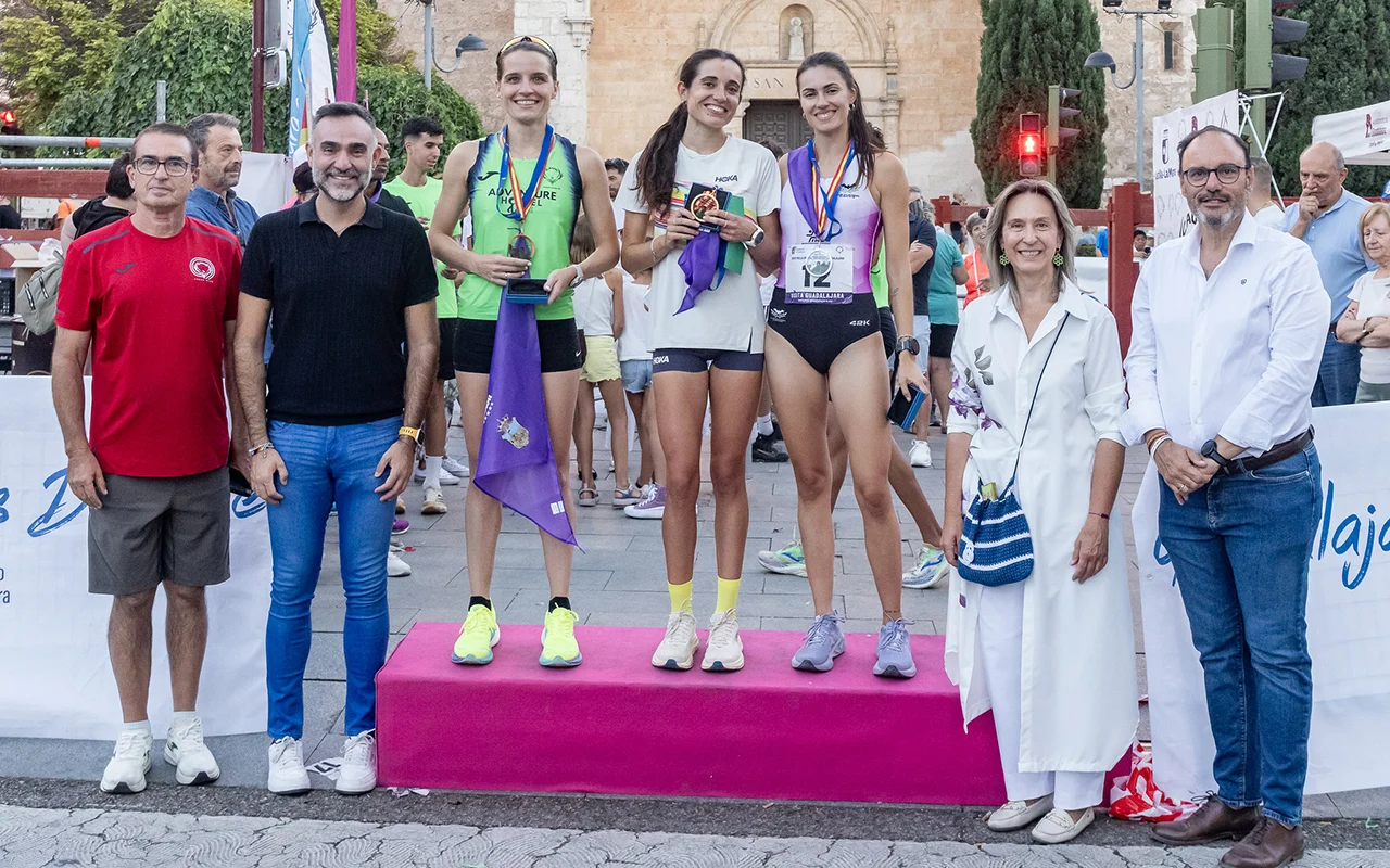 Brahim El Ourzadi y Alicia Berzosa se imponen en la Milla de Guadalajara ante cerca de 300 atletas Brahim El Ourzadi y Alicia Berzosa se imponen en la Milla de Guadalajara ante cerca de 300 atletas