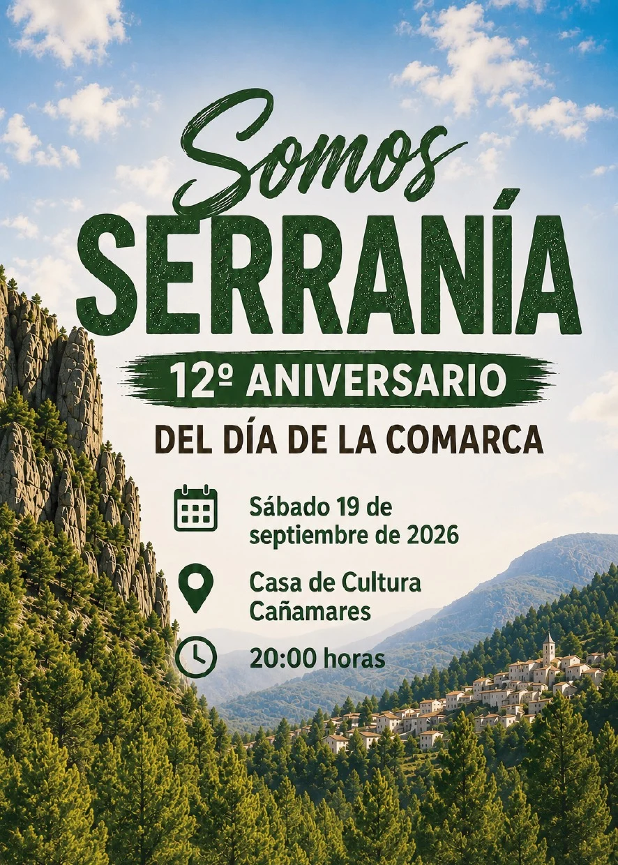 Cañamares acoge el XII Día de la Serranía con el pregón de Enrique Arias Rojo y la entrega del premio comarcal Cañamares acoge el XII Día de la Serranía con el pregón de Enrique Arias Rojo y la entrega del premio comarcal