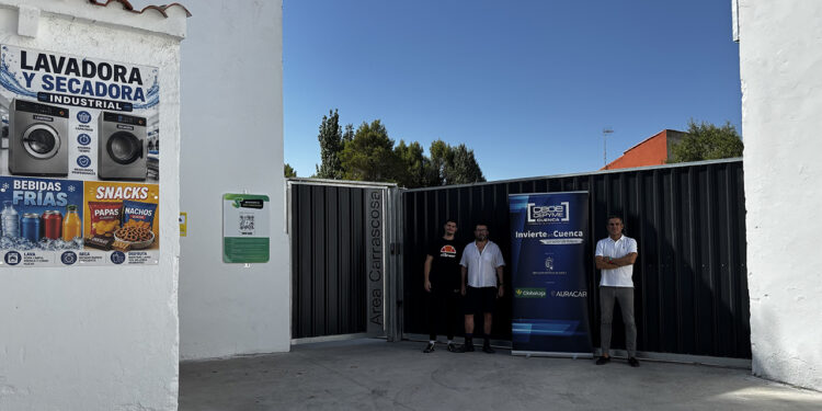 Carrascosa del Campo estrena un área de autocaravanas para impulsar el turismo comarcal con el apoyo de Invierte en Cuenca