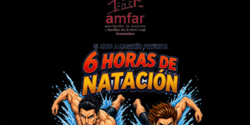 Las 6 Horas de Natación del Club Alcarreño unen deporte, solidaridad y compromiso con el medio rural durante las Ferias de Guadalajara
