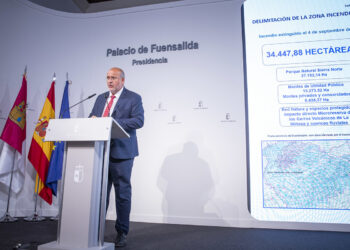 Castilla-La Mancha activa 22,5 millones para recuperar 38 pueblos arrasados por el fuego de La Mierla