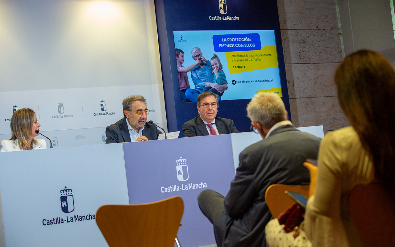 Castilla-La Mancha adelanta la campaña de vacunación de la gripe con 600.000 dosis y amplía la cobertura infantil hasta los siete años Castilla-La Mancha adelanta la campaña de vacunación de la gripe con 600.000 dosis y amplía la cobertura infantil hasta los siete años