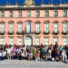 Cerca de 70 vecinos de Málaga del Fresno visitan el Palacio Real de Riofrío y la localidad de Pedraza