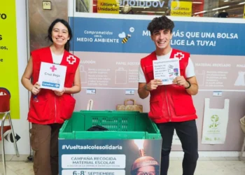 Cruz Roja activa en Cuenca la recogida de material escolar para apoyar a familias en riesgo social