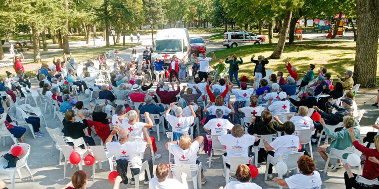Cruz Roja moviliza a mayores de ocho comarcas de Guadalajara en el Parque de La Concordia con motivo de su día internacional Cruz Roja moviliza a mayores de ocho comarcas de Guadalajara en el Parque de La Concordia con motivo de su día internacional
