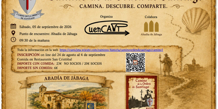 CuenCANP estrena el Camino de la Orden en Jábaga con una ruta senderista y cultural CuenCANP estrena el Camino de la Orden en Jábaga con una ruta senderista y cultural