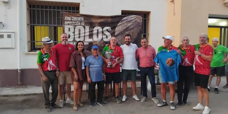 Cuenca conquista el Circuito de Bolos en la Serranía tras un apretado desenlace en Beamud