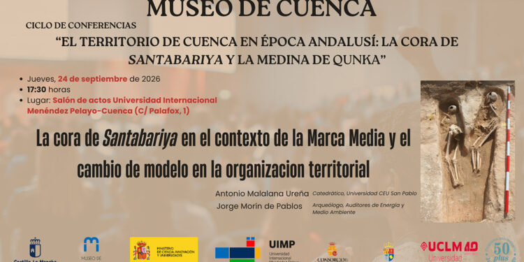 Cuenca profundiza en su pasado andalusí con una ponencia en la UIMP sobre la cora de Santabariya Cuenca profundiza en su pasado andalusí con una ponencia en la UIMP sobre la cora de Santabariya