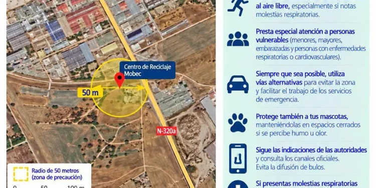 Cuenca reduce a cincuenta metros el perímetro del incendio en Mobec tras apagarse las fumarolas Cuenca reduce a cincuenta metros el perímetro del incendio en Mobec tras apagarse las fumarolas