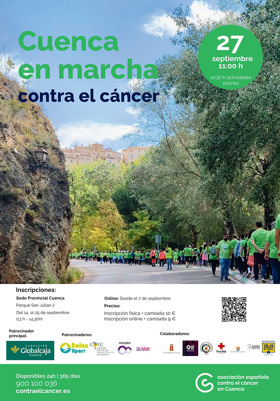 Cuenca suma pasos desde Plaza de España para elevar la supervivencia oncológica Cuenca suma pasos desde Plaza de España para elevar la supervivencia oncológica