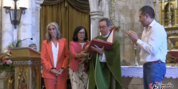 Despedida de José Félix, párroco de Brihuega