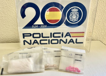 Detenido en Guadalajara tras ser interceptado en su coche con ketamina y pastillas de éxtasis