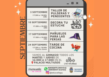 Educación de Calle ofrece talleres creativos y gimnasio gratis para adolescentes en Guadalajara