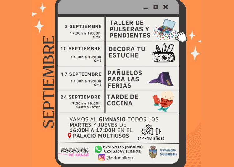 Educación de Calle ofrece talleres creativos y gimnasio gratis para adolescentes en Guadalajara