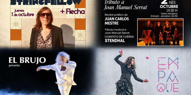 El Teatro Moderno y el Buero Vallejo abren octubre con conciertos internacionales y teatro desde cinco euros El Teatro Moderno y el Buero Vallejo abren octubre con conciertos internacionales y teatro desde cinco euros