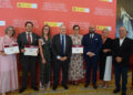 El Vítor de Horcajo de Santiago recibe en el Teatro Real su diploma oficial de Fiesta de Interés Turístico Nacional