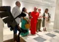 El escultor Justo Vicente inaugura en Guadalajara la exposición Antolomía por Ferias