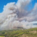 El humo del incendio forestal de Tuéjar alcanza la capital conquense arrastrado por el viento El humo del incendio forestal de Tuéjar alcanza la capital conquense arrastrado por el viento