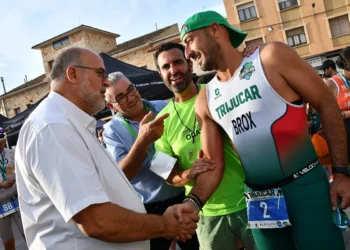 El nuevo triatlón de Honrubia y Tébar reúne a 350 deportistas