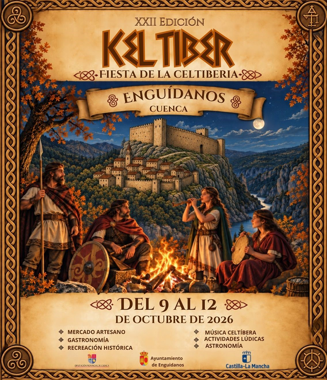 Enguídanos revive su pasado prerromano del 9 al 12 de octubre con la vigésimo segunda edición de Keltiber 1 Enguídanos revive su pasado prerromano del 9 al 12 de octubre con la vigésimo segunda edición de Keltiber