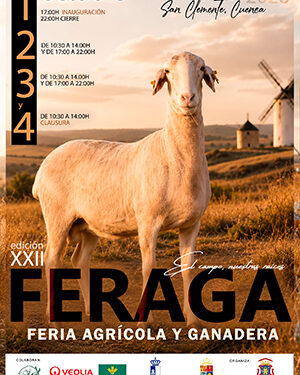 San Clemente reúne a más de 40 expositores y la élite del ovino manchego en la XXII edición de FERAGA San Clemente reúne a más de 40 expositores y la élite del ovino manchego en la XXII edición de FERAGA