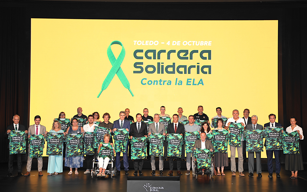 Fundación Eurocaja Rural presenta su Carrera Solidaria contra la ELA, que destinará el 100% de lo recaudado a diez entidades de toda España Fundación Eurocaja Rural presenta su Carrera Solidaria contra la ELA, que destinará el 100% de lo recaudado a diez entidades de toda España