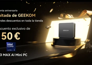 GEEKOM rebaja 150 euros su mini PC IT13 Max con procesador Intel Core Ultra 9 en su campaña de aniversario GEEKOM rebaja 150 euros su mini PC IT13 Max con procesador Intel Core Ultra 9 en su campaña de aniversario