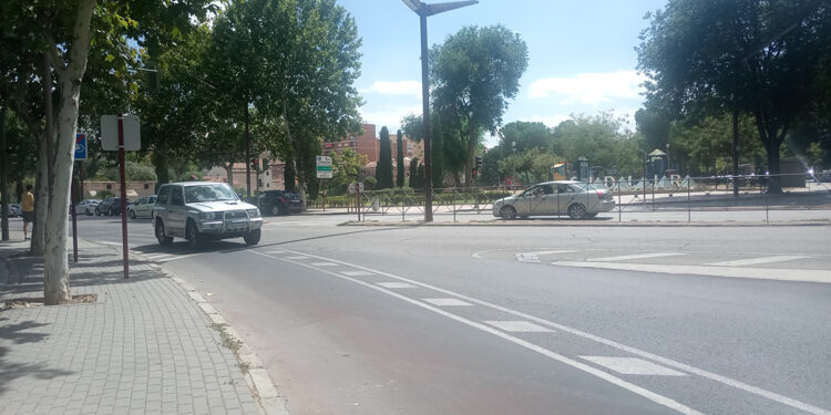 GuadaENBICI critica el diseño del carril bici de Dos de Mayo y la tala de árboles hacia el Infantado GuadaENBICI critica el diseño del carril bici de Dos de Mayo y la tala de árboles hacia el Infantado