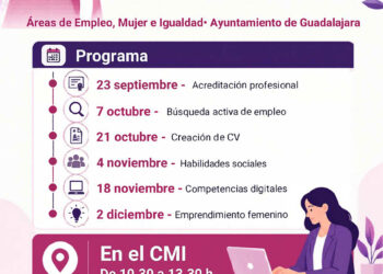 Guadalajara activa seis talleres para mejorar la empleabilidad y el emprendimiento de las mujeres