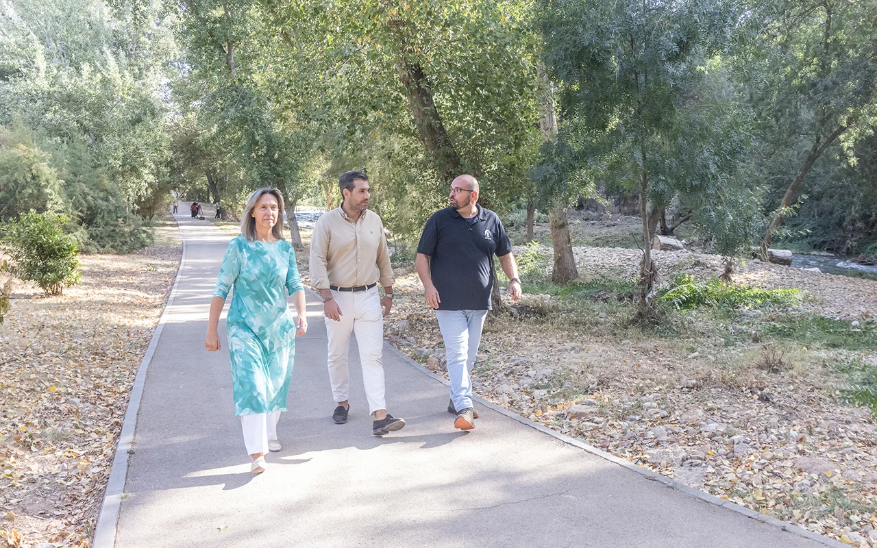 Guadalajara limpia la margen izquierda del río Henares hasta Manantiales Guadalajara limpia la margen izquierda del río Henares hasta Manantiales