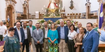 Guadalajara llena de flores el Fuerte de San Francisco en la víspera de la Virgen de la Antigua