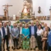 Guadalajara llena de flores el Fuerte de San Francisco en la víspera de la Virgen de la Antigua