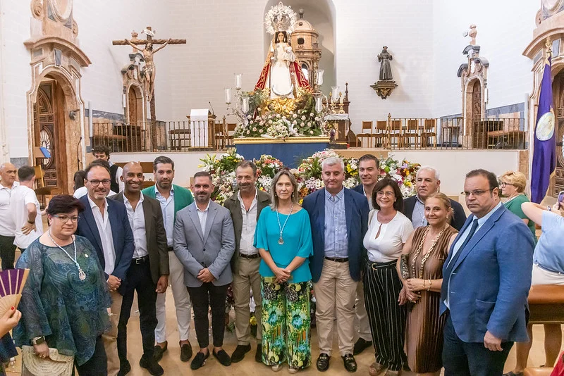 Guadalajara llena de flores el Fuerte de San Francisco en la víspera de la Virgen de la Antigua Guadalajara llena de flores el Fuerte de San Francisco en la víspera de la Virgen de la Antigua