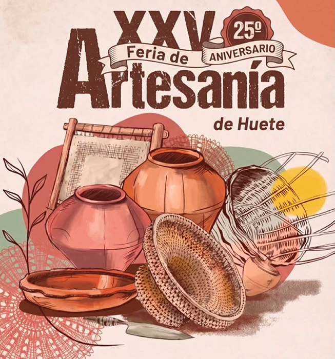 Huete reúne a maestros artesanos y música en directo en el Convento de Jesús y María por el 25 aniversario de su feria Huete reúne a maestros artesanos y música en directo en el Convento de Jesús y María por el 25 aniversario de su feria
