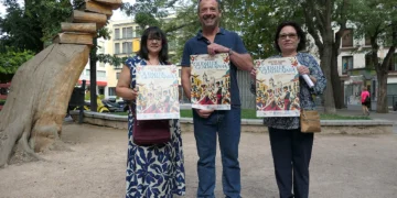 La Plaza Mayor de Guadalajara reúne a grupos de La Rioja y Georgia en su Festival Nacional de Folclore