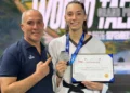 La alcarreña Lena Moreno conquista la plata en el Grand Prix de Muju y acelera hacia los Juegos de Los Ángeles