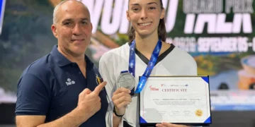 La alcarreña Lena Moreno conquista la plata en el Grand Prix de Muju y acelera hacia los Juegos de Los Ángeles