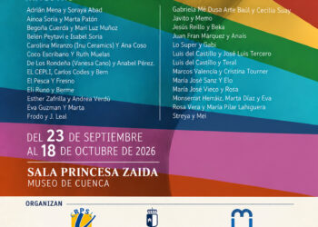 La sala Princesa Zaida de Cuenca une a 26 creadores y usuarias de salud mental en ‘Arte a dos manos’