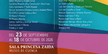 La sala Princesa Zaida de Cuenca une a 26 creadores y usuarias de salud mental en ‘Arte a dos manos’